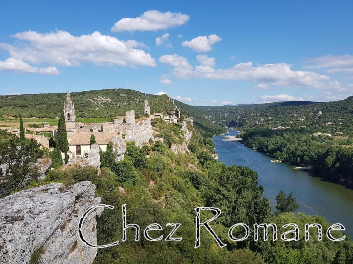Bienvenue Chez Romane Aigueze Exterior foto
