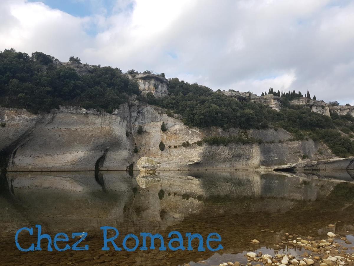 Bienvenue Chez Romane Aigueze Exterior foto